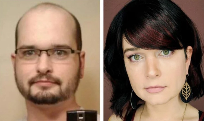 New people: 22 photos of transgender people before and after sex change