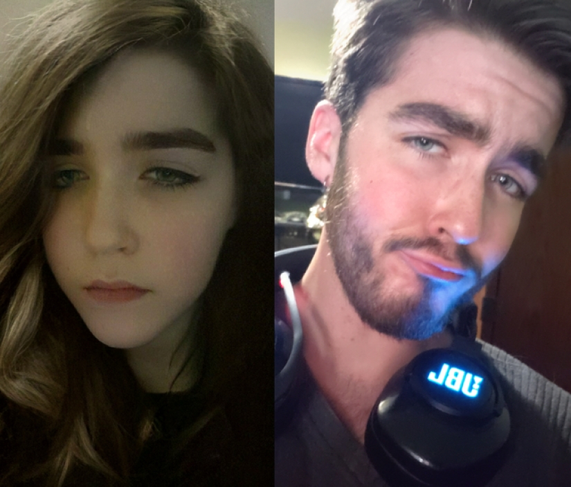 New people: 22 photos of transgender people before and after sex change