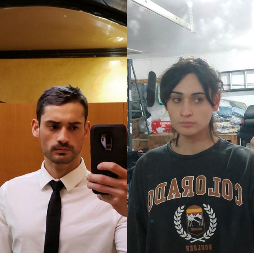 New people: 22 photos of transgender people before and after sex change