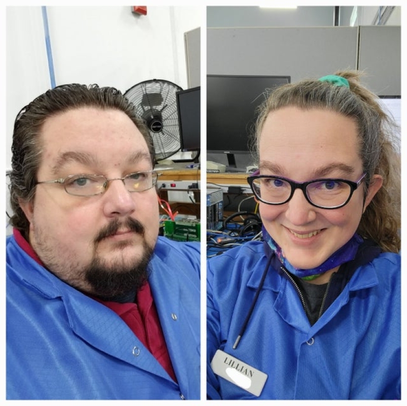 New people: 22 photos of transgender people before and after sex change