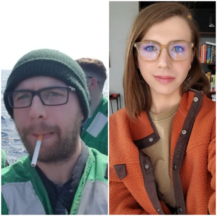 New people: 22 photos of transgender people before and after sex change