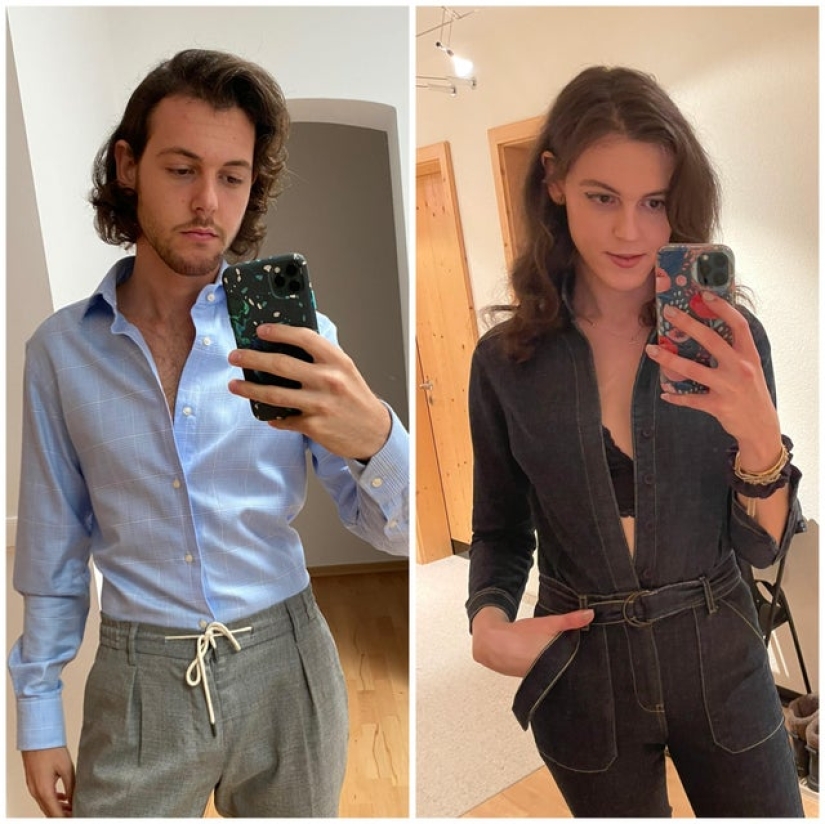 New people: 22 photos of transgender people before and after sex change