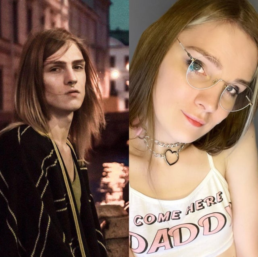 New people: 22 photos of transgender people before and after sex change
