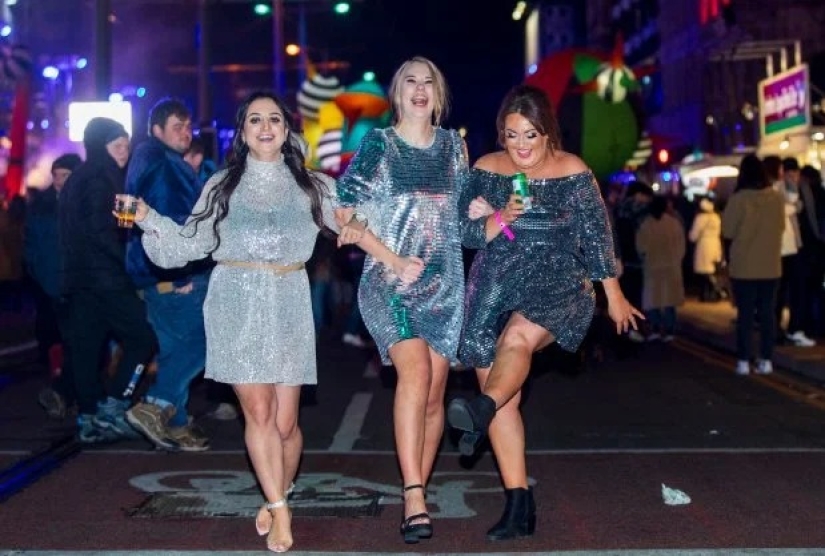 New Year's fireworks: the bright finale of a festive binge in the UK