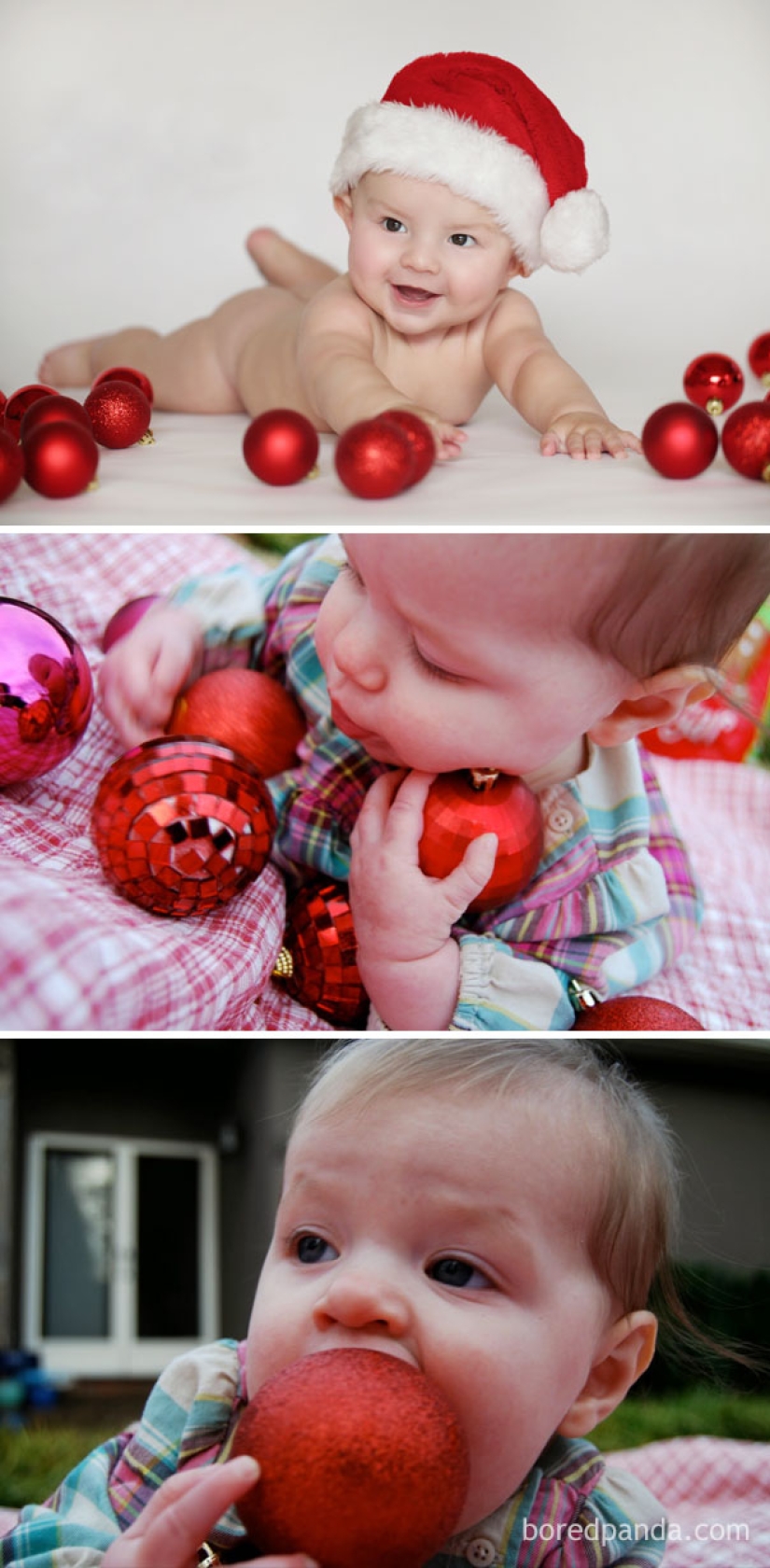 New Year's photo shoot with a child - expectation and reality