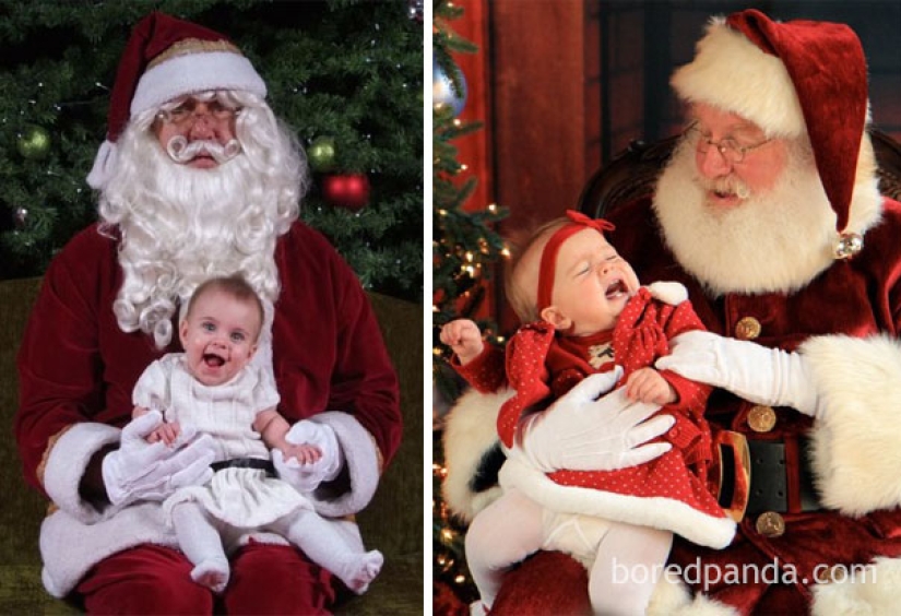 New Year's photo shoot with a child - expectation and reality