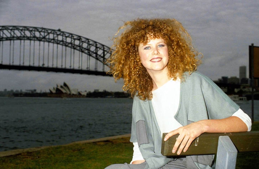 Nicole Kidman en diciembre de 1983