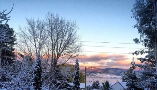 Nieve y escarcha en Australia: ¡milagros y más!