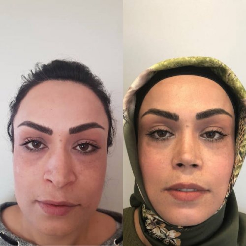 Niñas antes y después de un solo cambio de apariencia Niñas antes y después de un solo cambio de apariencia