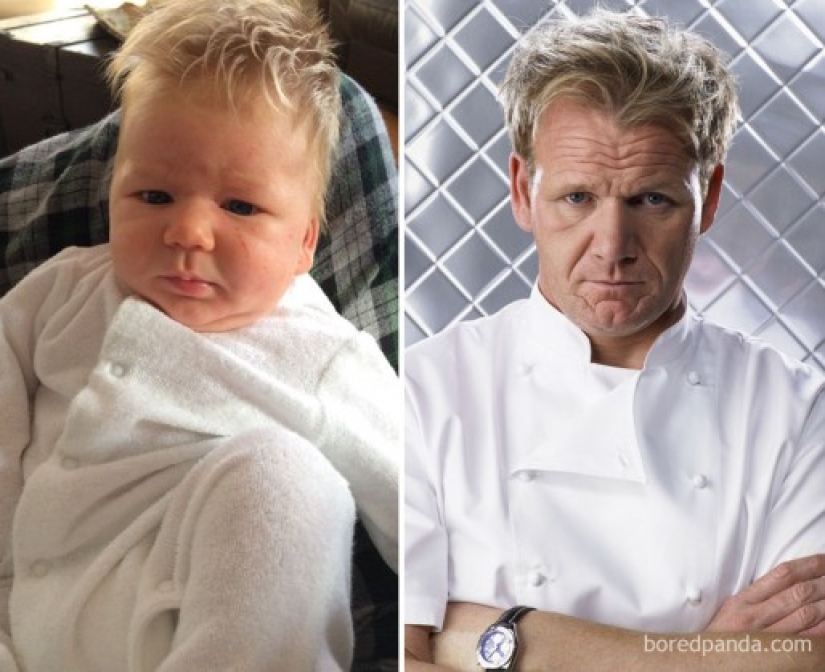 niños que parecen famosos