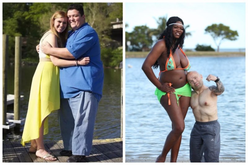 No matter what: 6 of the brightest couples with unusual looks