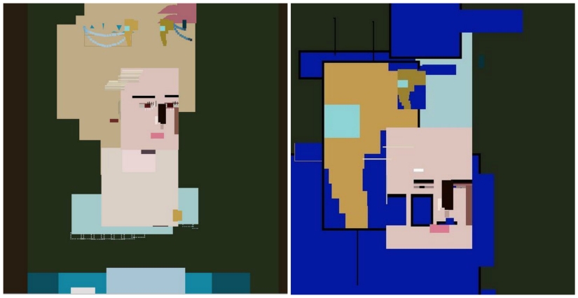 No photoshop: an American woman painted a picture exclusively using HTML and CSS code No photoshop: an American woman painted a picture exclusively using HTML and CSS code