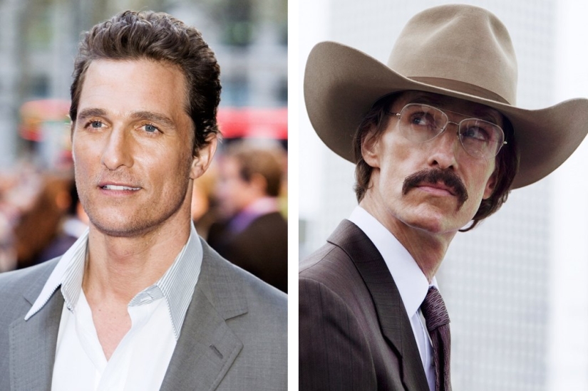 No saber: Transformaciones radicales de actores para el papel