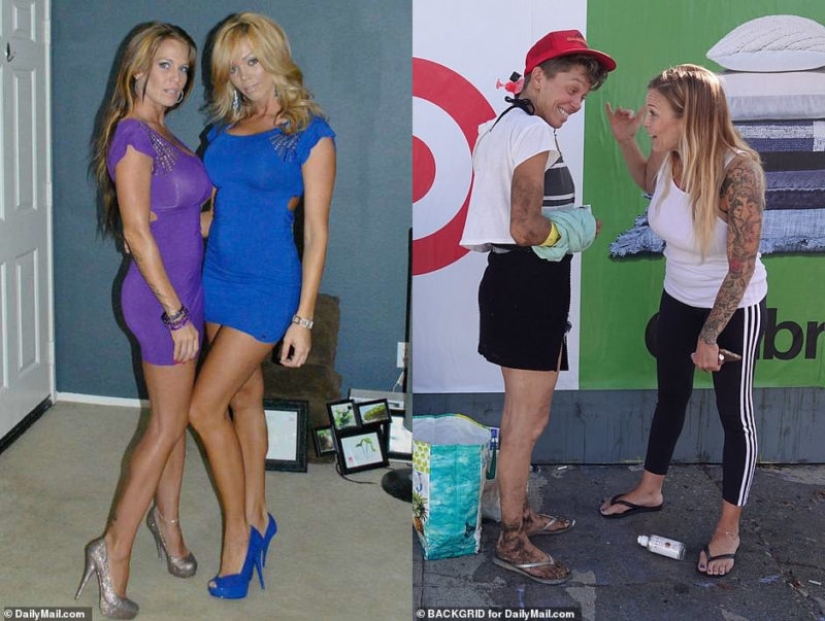 No se lava para no ser violada: la modelo, que se convirtió en una mujer sin hogar, rechazó la ayuda y regresó a las calles