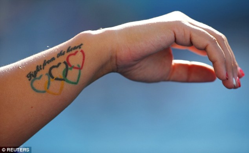 Notas corporales: Tatuajes inesperados de atletas olímpicos Notas corporales: Tatuajes inesperados de atletas olímpicos