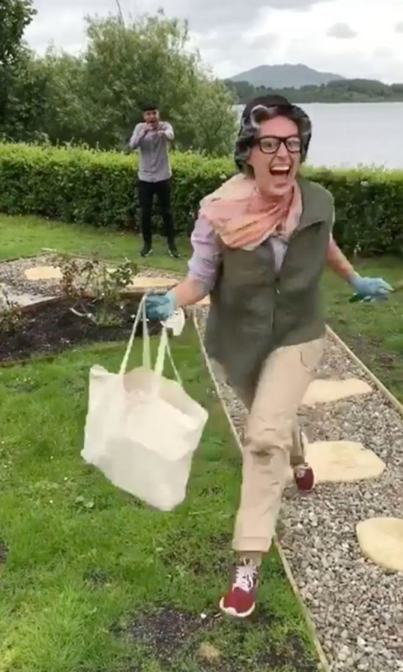 "Now you drive": an American woman flew to Scotland to fuck a guy