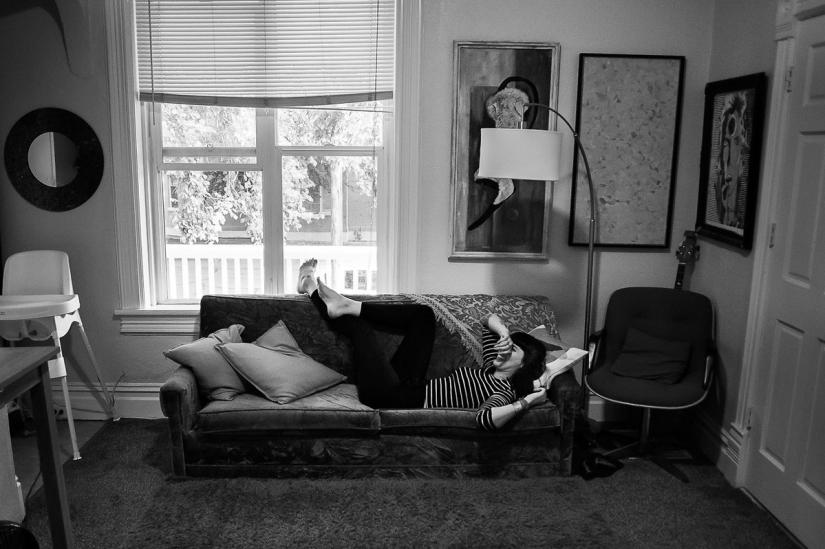 Nude portraits where the photographer himself is naked