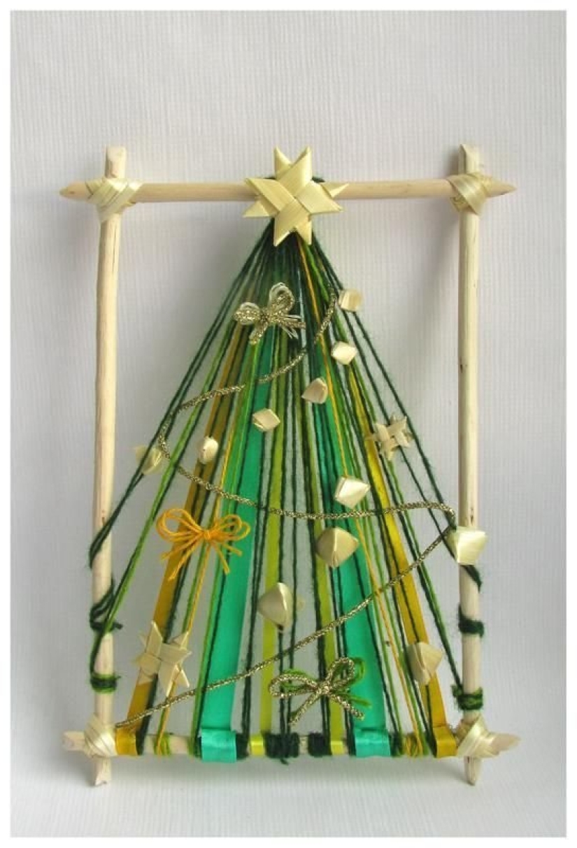 Nuestras manos no son para el aburrimiento: cómo hacer un árbol de Navidad