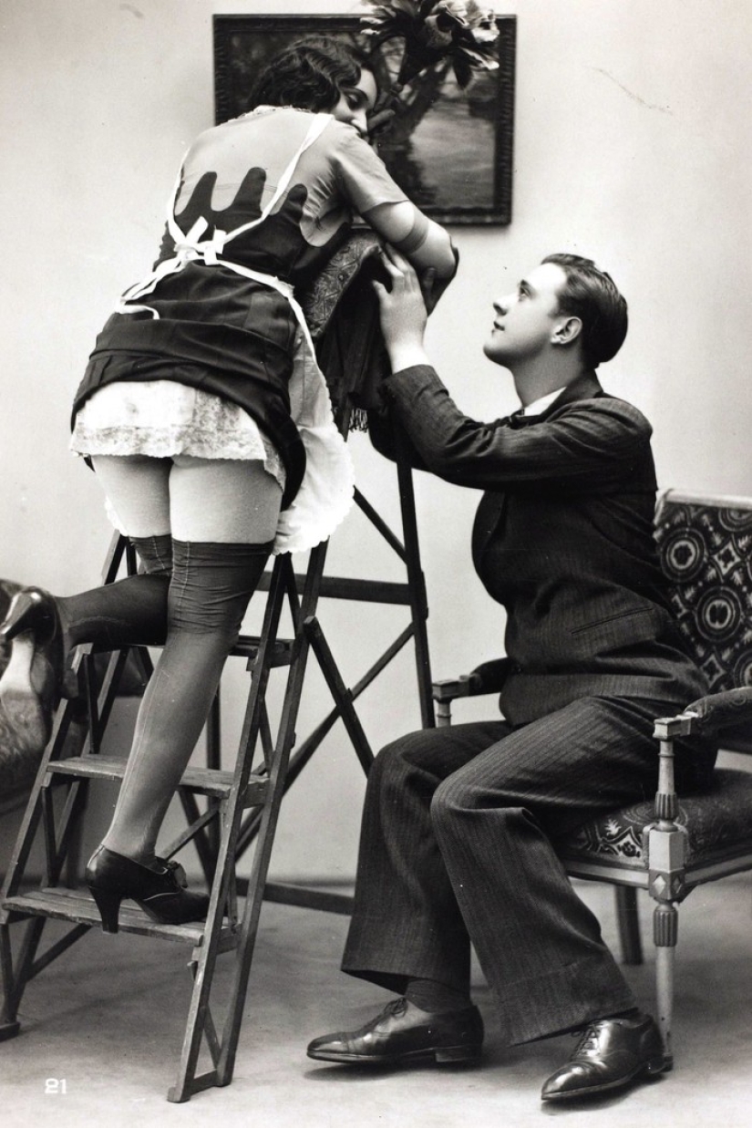 O times! O morals! What erotic postcards looked like in the 20s