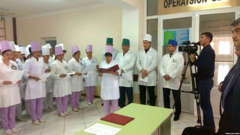 Oath on the Koran: the police of Uzbekistan got rid of corruption in one fell swoop