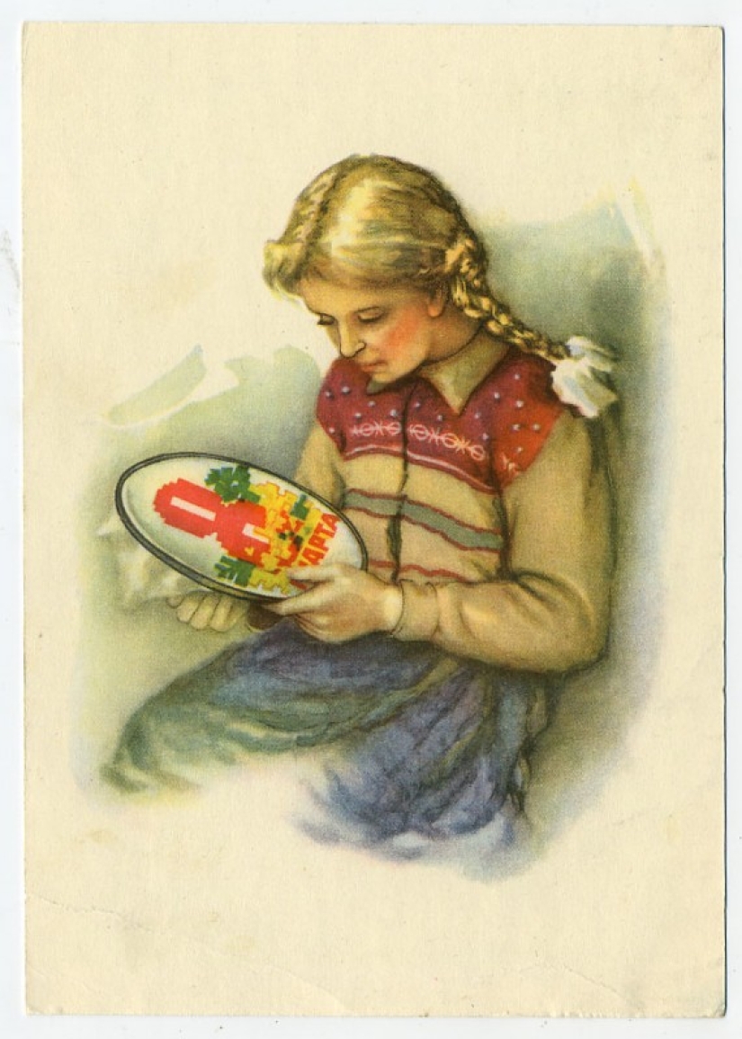 Old postcards for March 8 Old postcards for March 8