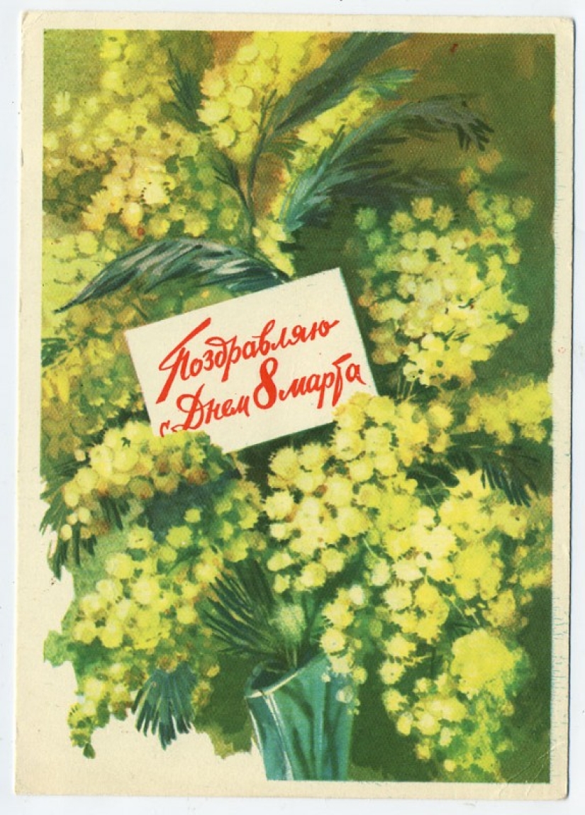 Old postcards for March 8 Old postcards for March 8