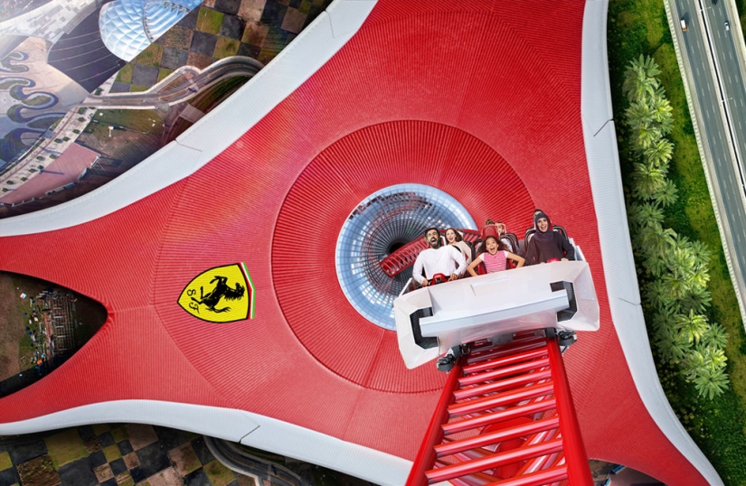 On a wave of adrenaline: Ferrari World in Abu Dhabi overtook Disney in the fight for the title of the best theme park in the world
