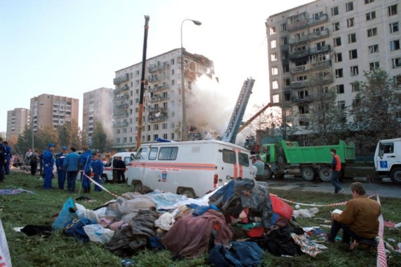 On the anniversary of the explosion of a residential building on Guryanov Street in Moscow