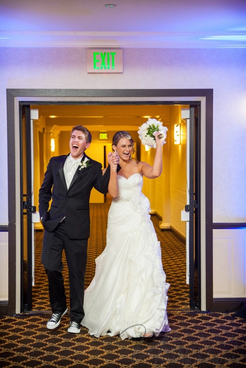 On the bright side: how was the wedding in the style of "Star Wars"