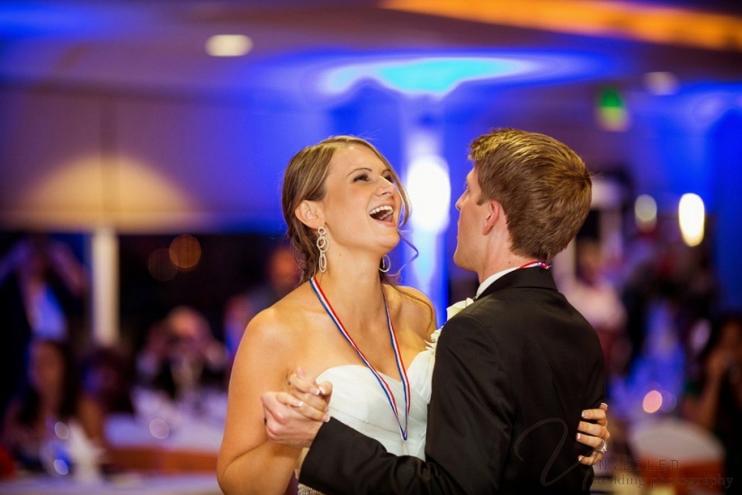 On the bright side: how was the wedding in the style of "Star Wars"