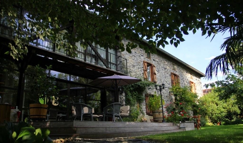 One day in a French village One day in a French village