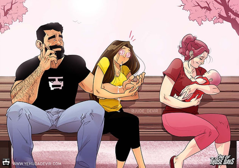 Operation Ovulation and other delights of family life in the Israeli artist's new funny comics