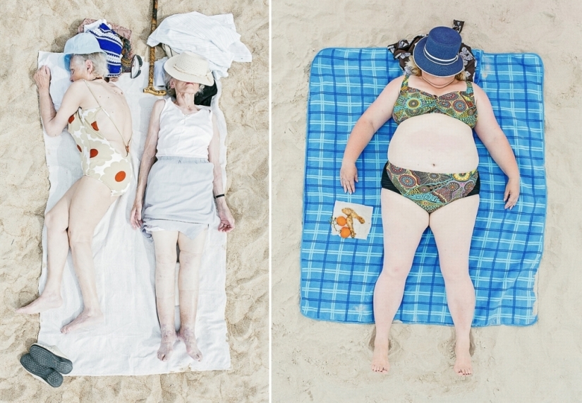 Original beach "personalities" in the lens of Tadao Cern Original beach "personalities" in the lens of Tadao Cern