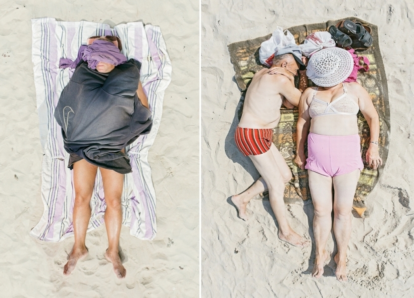 Original beach "personalities" in the lens of Tadao Cern Original beach "personalities" in the lens of Tadao Cern