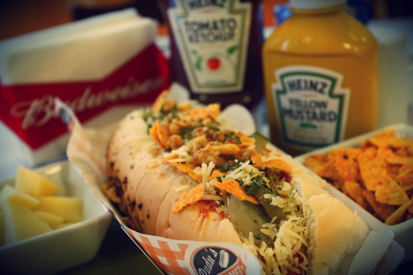 Original hot dogs from all over the world Original hot dogs from all over the world