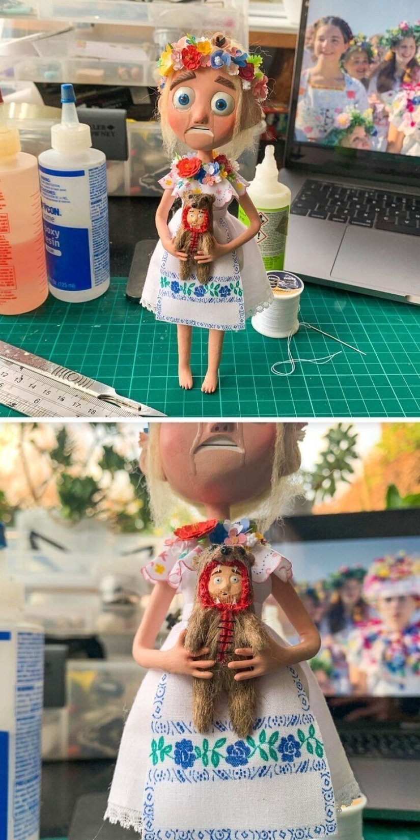 Our hands are not for boredom: how to make a Christmas tree