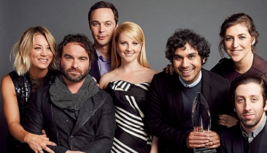 Papel por millón: los actores de la serie "The Big Bang Theory" se han vuelto realmente ricos