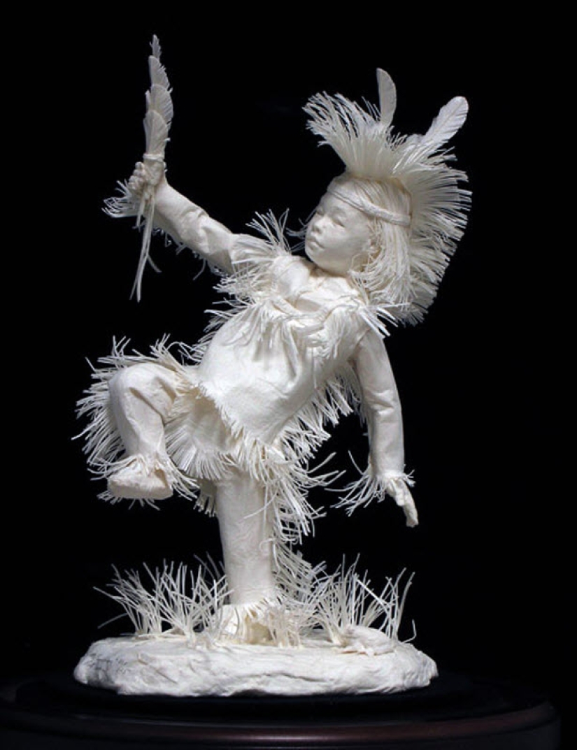 Paper sculptures Paper sculptures