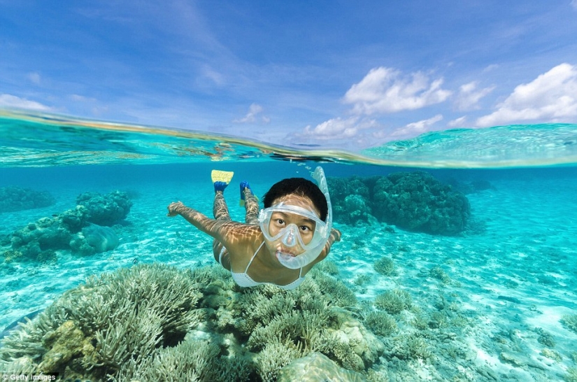 Paradisiacal places with the most transparent water in the world