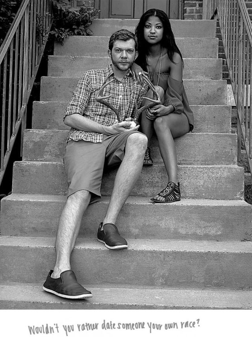 Parejas que están en matrimonios interraciales, y declaraciones maliciosas dirigidas a ellas Parejas que están en matrimonios interraciales, y declaraciones maliciosas dirigidas a ellas