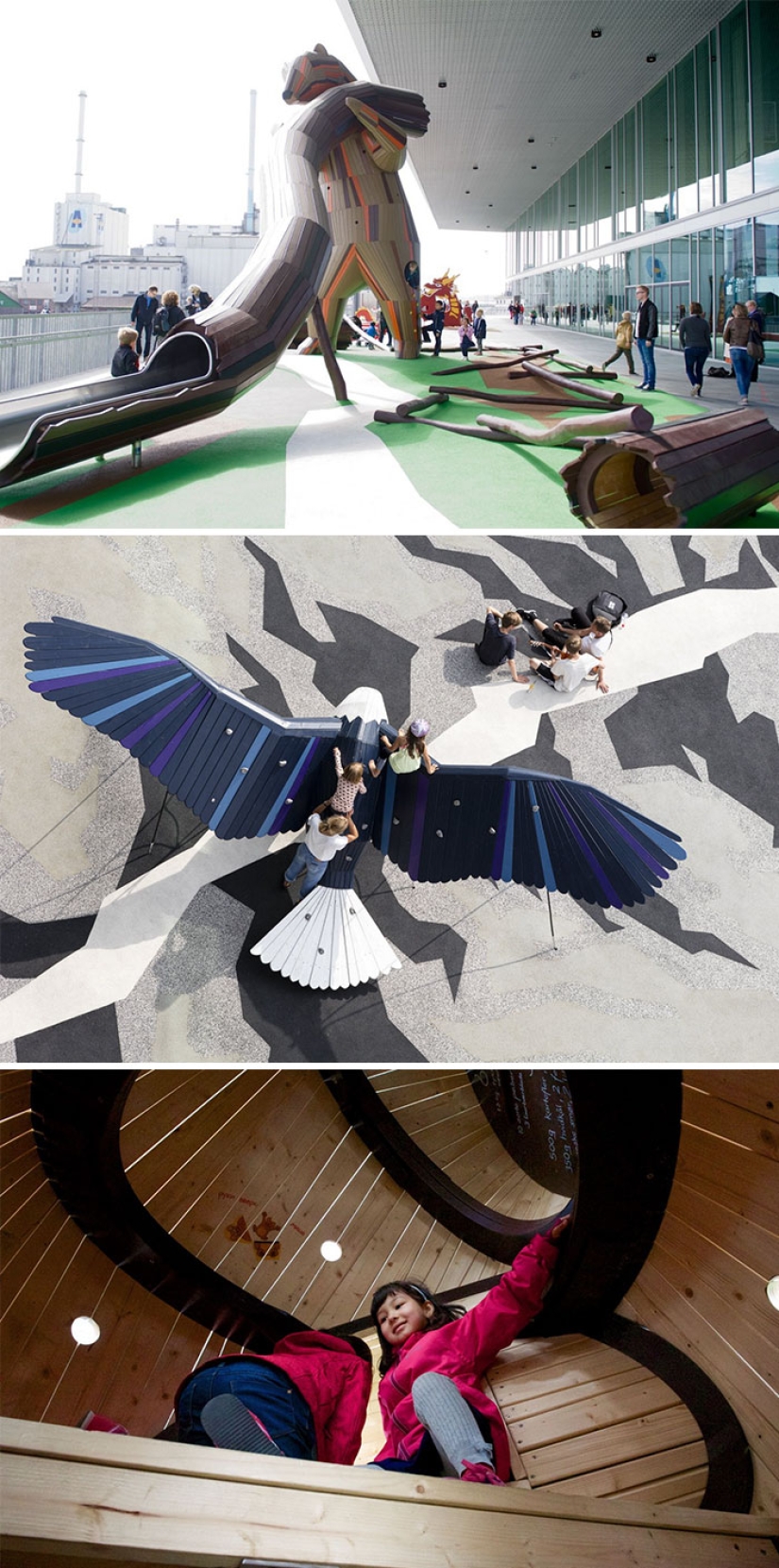 Parques infantiles de una empresa danesa a los que ni los adultos se resisten Parques infantiles de una empresa danesa a los que ni los adultos se resisten
