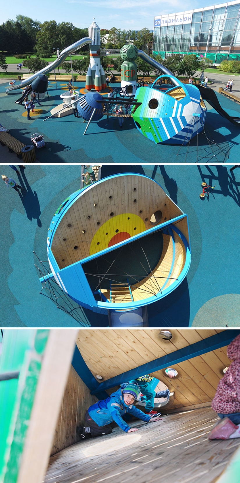 Parques infantiles de una empresa danesa a los que ni los adultos se resisten Parques infantiles de una empresa danesa a los que ni los adultos se resisten