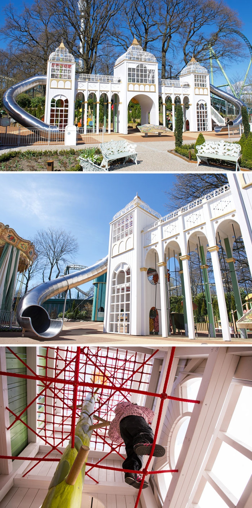 Parques infantiles de una empresa danesa a los que ni los adultos se resisten Parques infantiles de una empresa danesa a los que ni los adultos se resisten