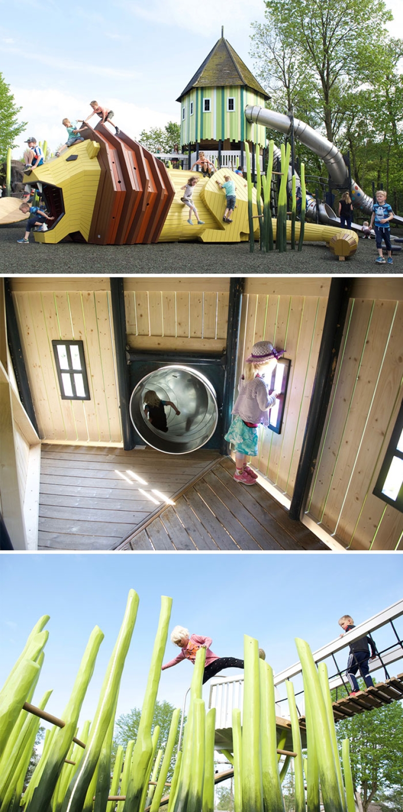 Parques infantiles de una empresa danesa a los que ni los adultos se resisten Parques infantiles de una empresa danesa a los que ni los adultos se resisten