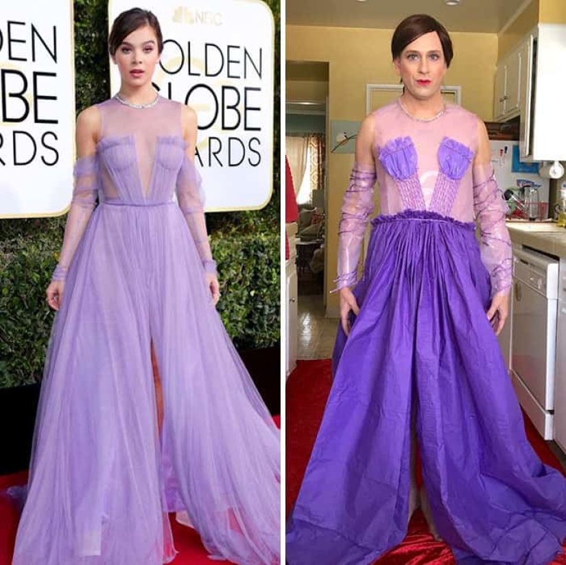 Pasta and Foil Star: Talented comedian makes fun of celebrities