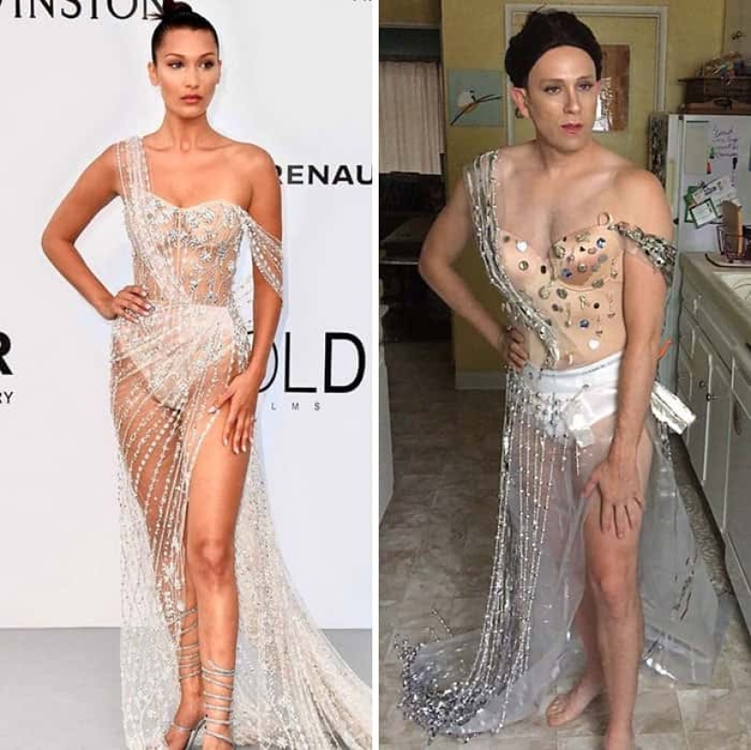 Pasta and Foil Star: Talented comedian makes fun of celebrities