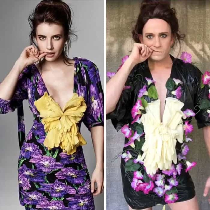 Pasta and Foil Star: Talented comedian makes fun of celebrities