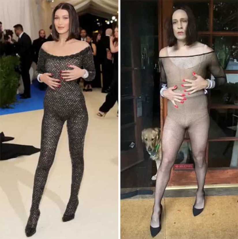 Pasta and Foil Star: Talented comedian makes fun of celebrities