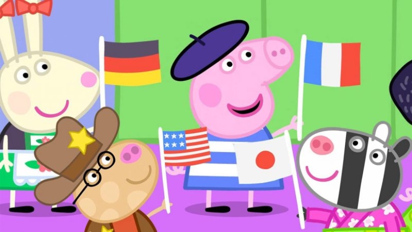 Peppa pig se vendió y resultó ser más caro que Aeroflot
