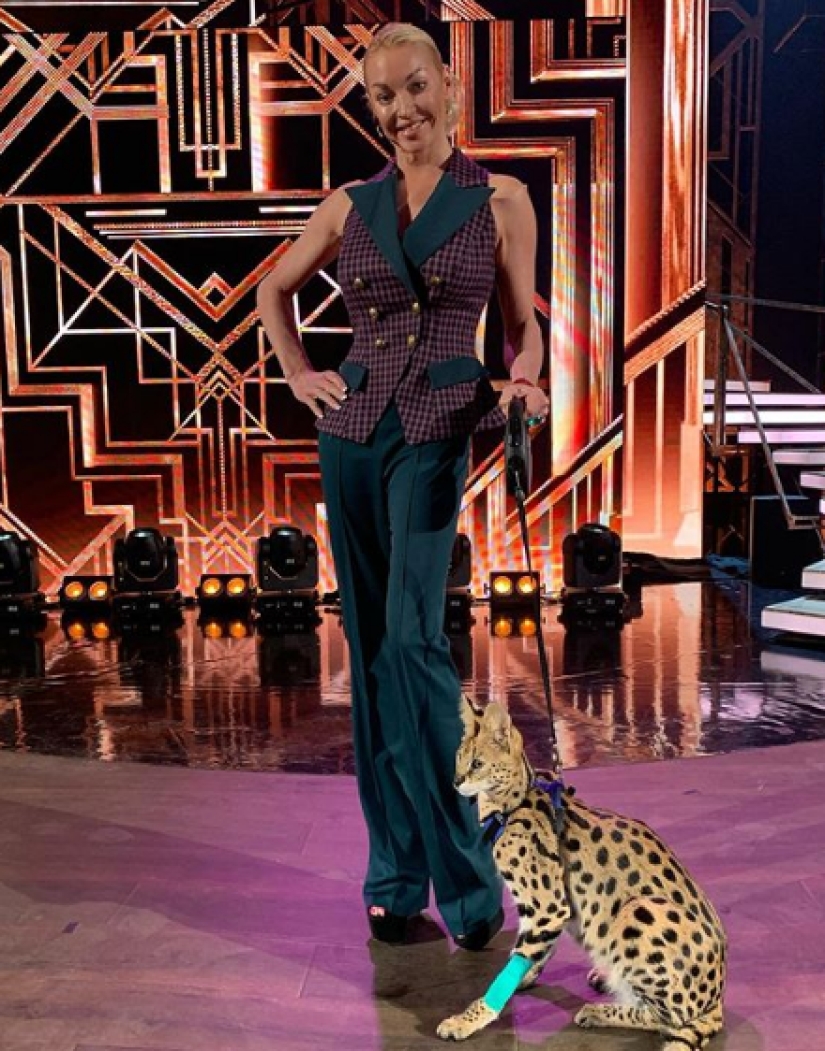 Perder peso Volochkova mostró un carrito del supermercado y molestó a los fanáticos